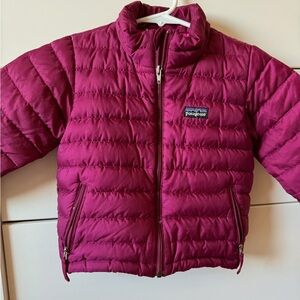 Patagonia Baby Down Sweater 
Dark Pink 
Size 2T